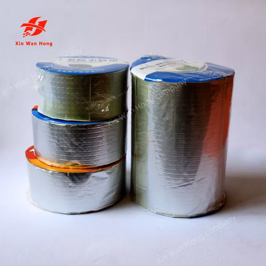 Waterproof Adhesive Aluminum Foil Sealing Repair Tape Water Leak Butyl Tape