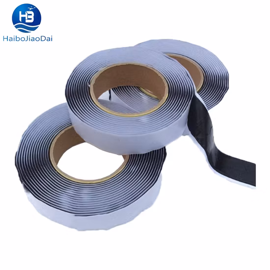 Single / Double Sided Adhesive Butyl Tape Waterproofing Tape for Color Steel, Steel Structure China Goog Factory Supply Cheap Price