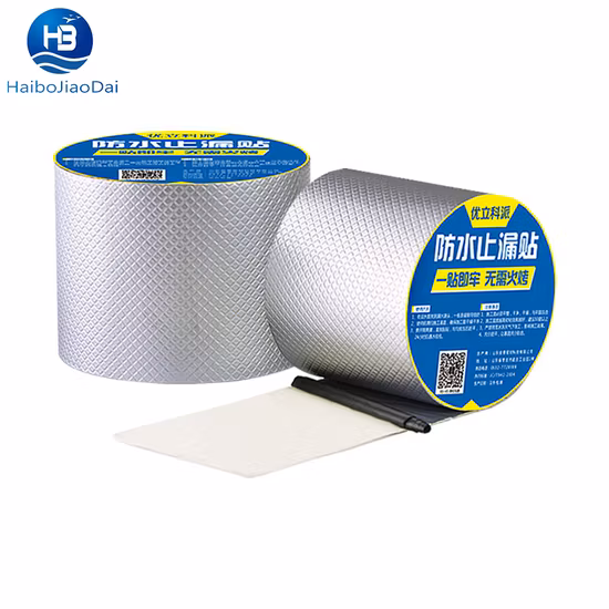 High Quality Single Sided Custom Color Vacuum Bag Butyl Sealant Tape with Natural Butyl Rubbe for Leak Repair, Pipe, Wall, RV, Camper, Easy to Paste