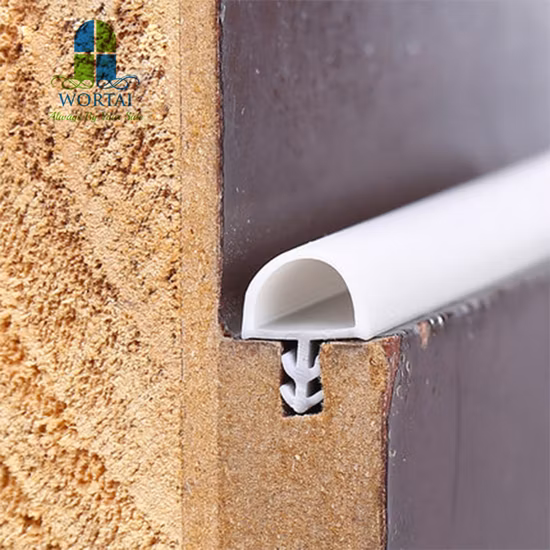 Rubber Timber Wooden Groove Door Window Frame Rubber Gasket Repair Caulk Sealing Strip