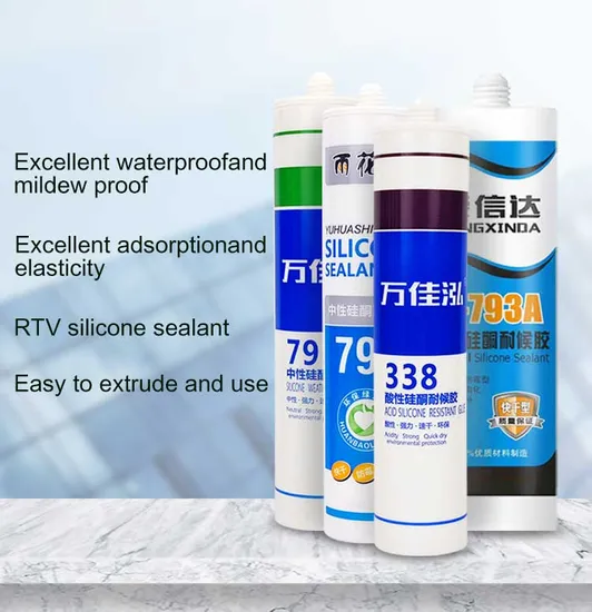 General Purpose Silicone Sealant for Decoration and Glass.