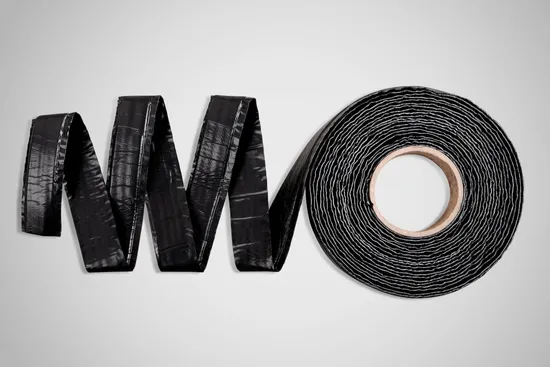 Aaphalt Road Crack Seam Sealing Joint Overbanding Self Adhesive Waterproofing Butyl Caulk Coating Bituminous Tape